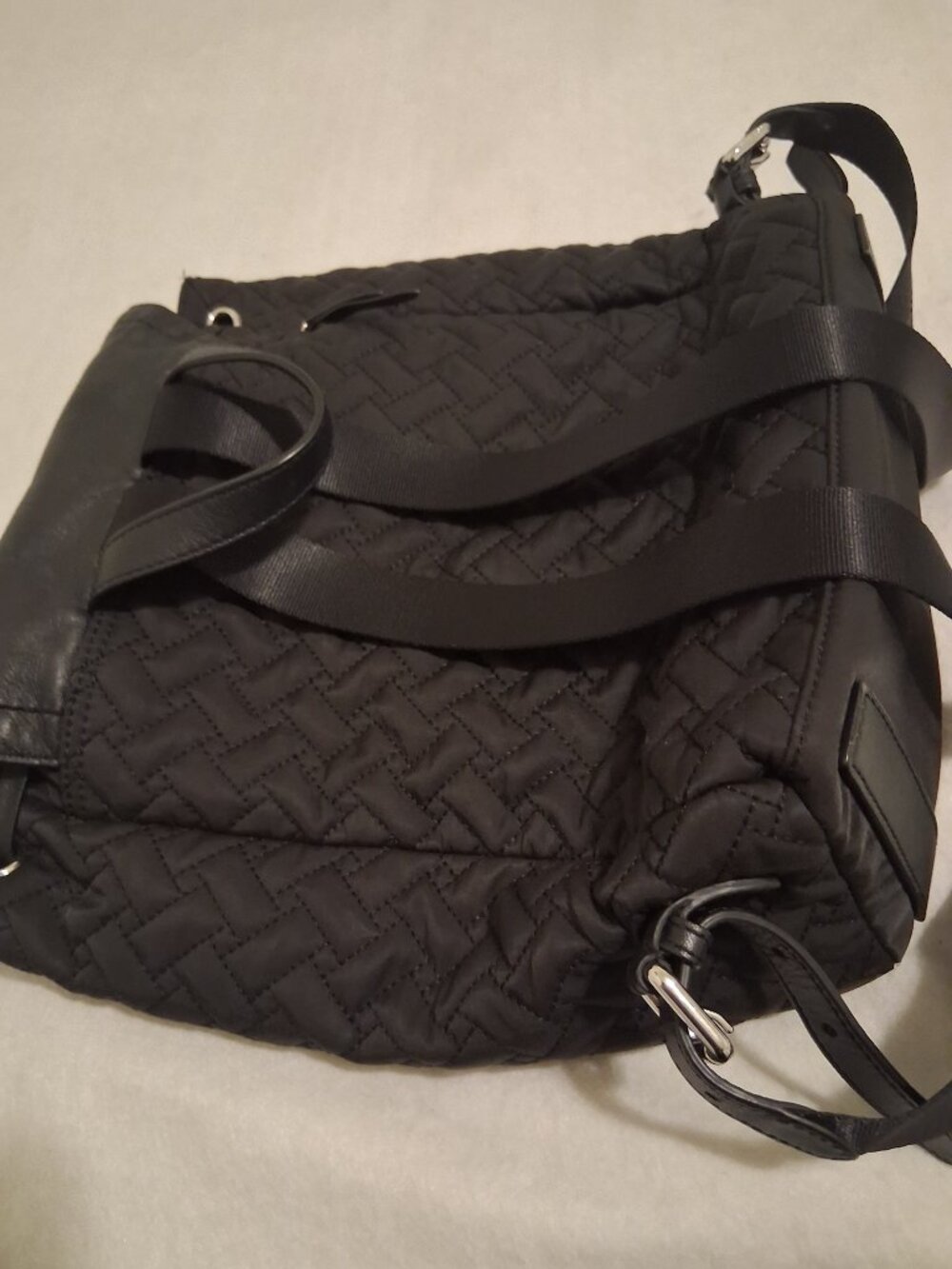 Cole Haan | Quilted Leather Backpack - Picture 7 of 8